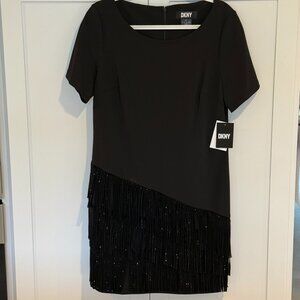 DKNY Black Cocktail Dress